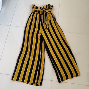 Gold and Black loose pant